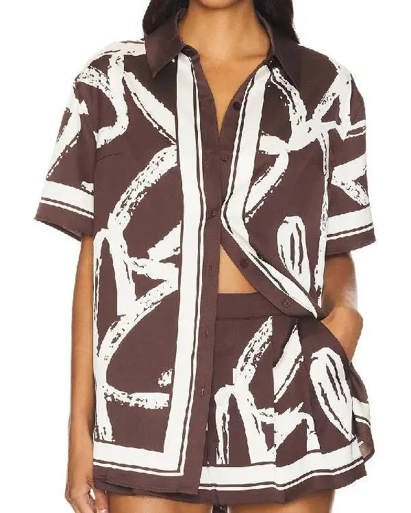 Real Housewives of Salt Lake City S06 Whitney Rose Satin Blouse WorthVee