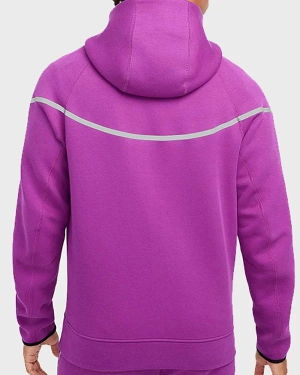 Tech Windrunner Pink Reflective Jacket