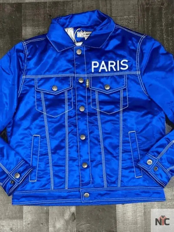 Red Peppers Paris Blue Jacket Clanton Jacket