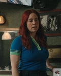 Resident Alien S04 Alice Wetterlund Polo Shirt Clanton Jacket
