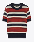Resident Alien Meredith Hagner Striped Sweater Clanton Jacket