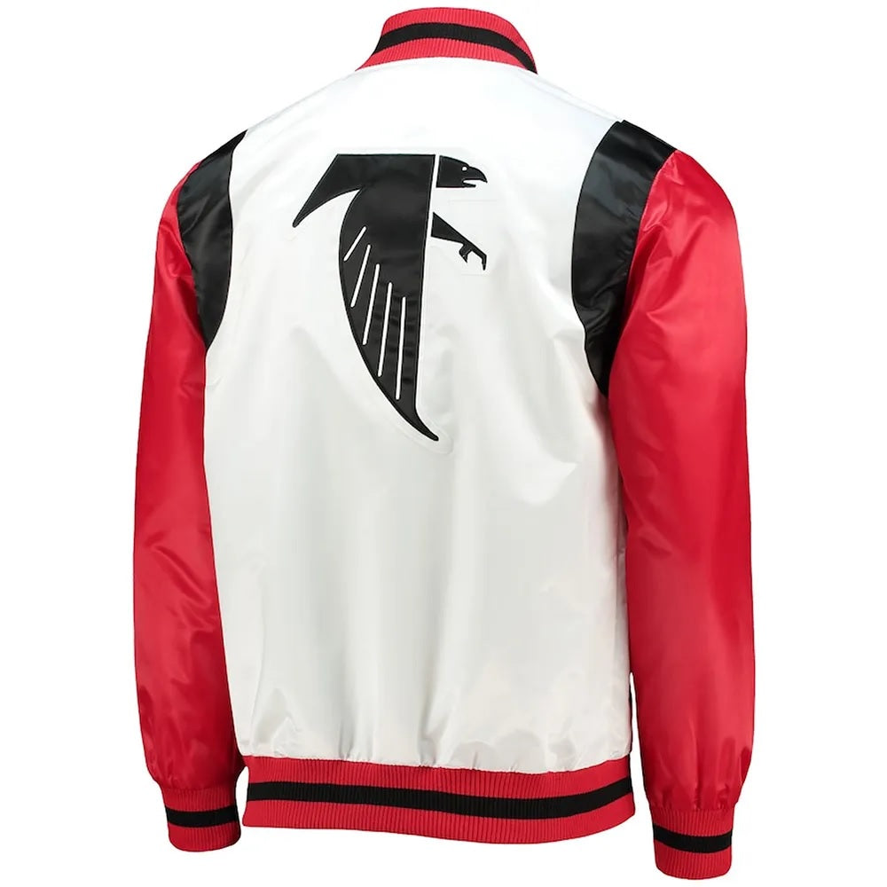 Retro The All-American Atlanta Falcons Satin Jacket WorthVee