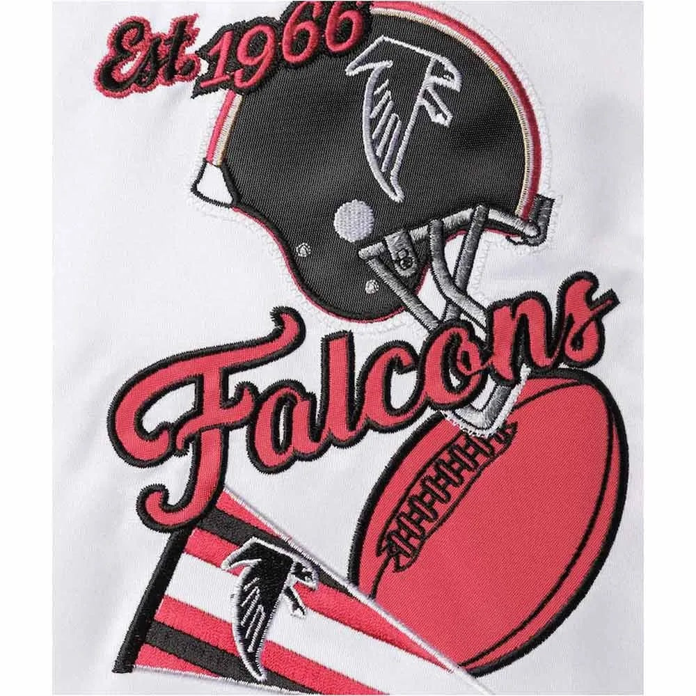 Retro The All-American Atlanta Falcons Satin Jacket WorthVee