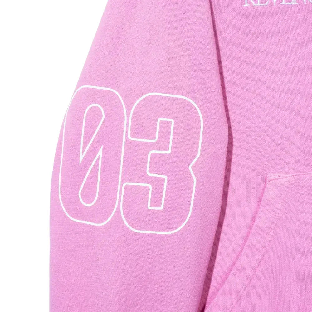 Revenge REI Zip Up Pink Hoodie Clanton Jacket