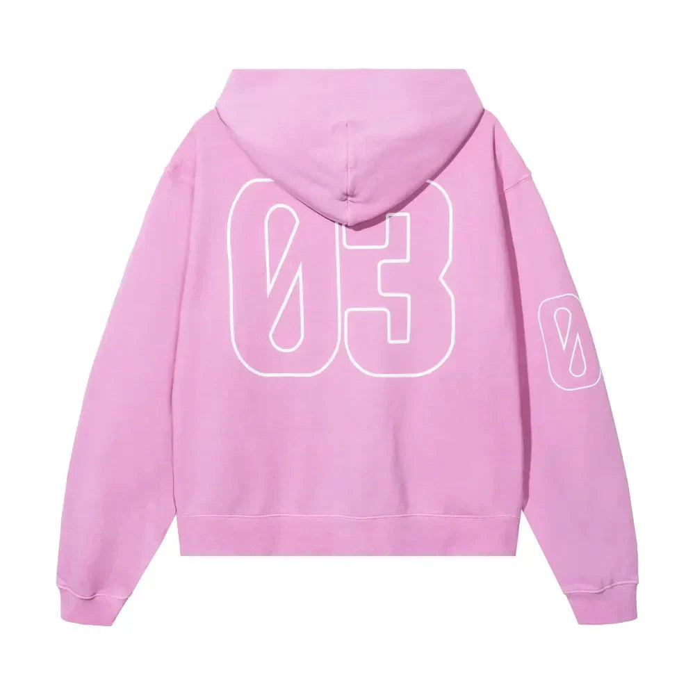 Revenge REI Zip Up Pink Hoodie Clanton Jacket