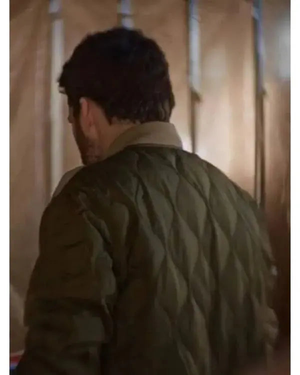 Ripple S01 Ian Harding Quilted Bomber Jacket WorthVee