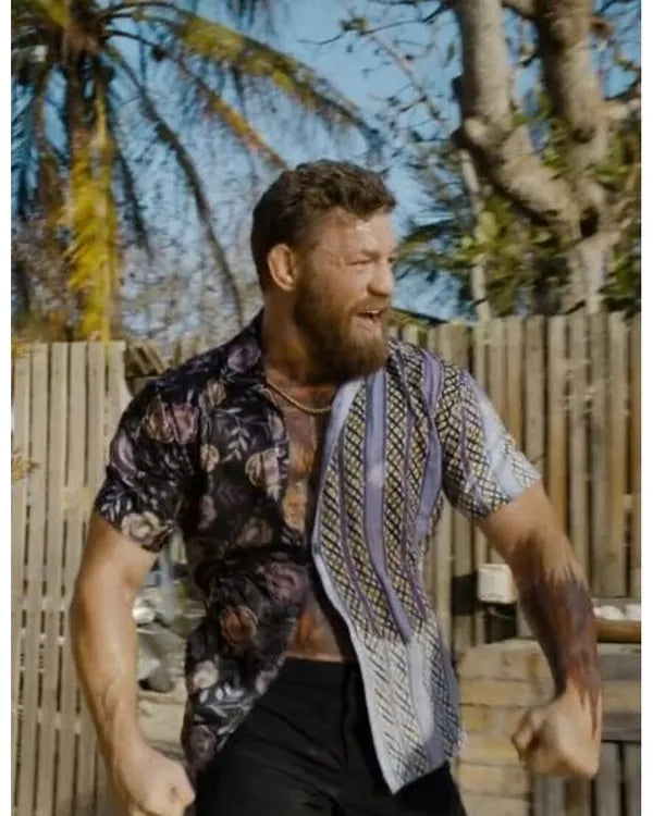 Road House 2024 Conor McGregor Floral Shirt