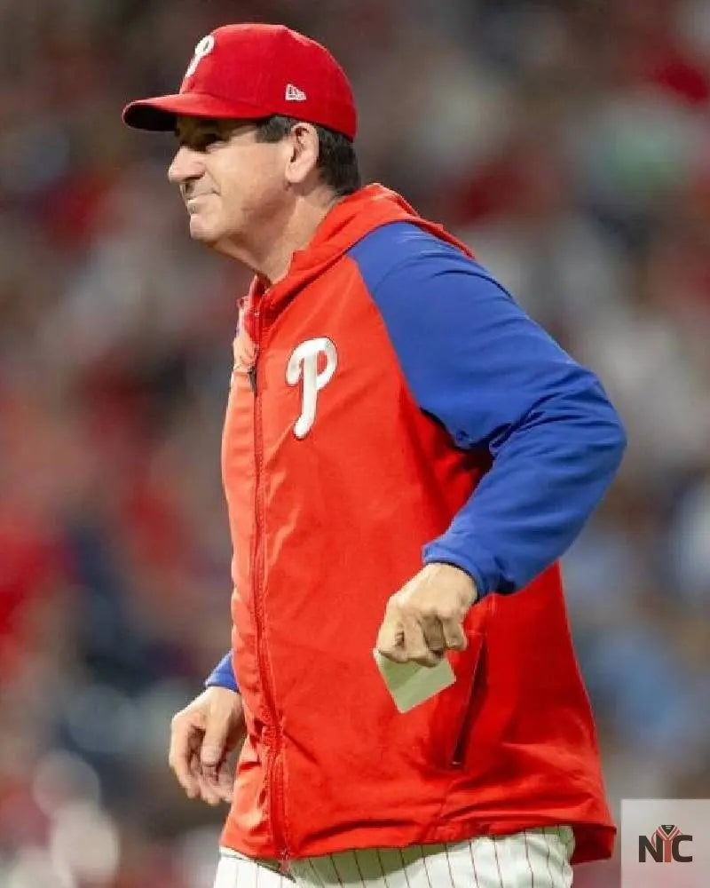 Rob Thomson Red October Philadelphia Phillies Jacket Clanton Jacket