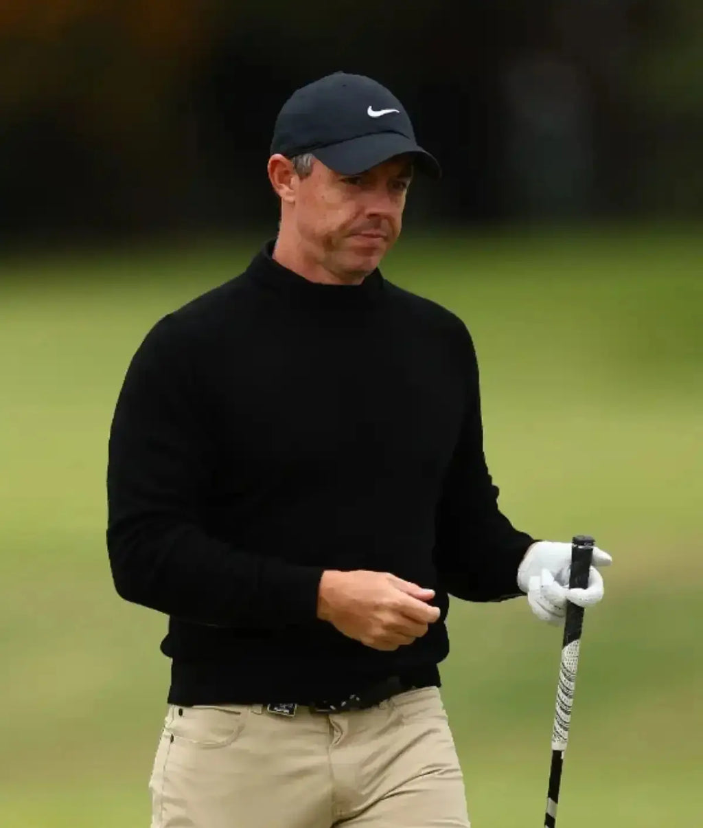 Rory McIlroy Crown Australian Open 2025 Black Sweatshirt WorthVee