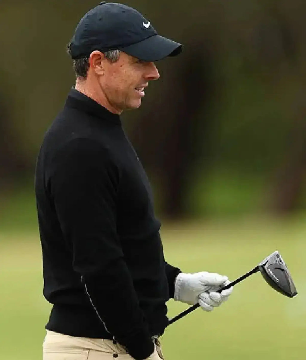 Rory McIlroy Crown Australian Open 2025 Black Sweatshirt WorthVee
