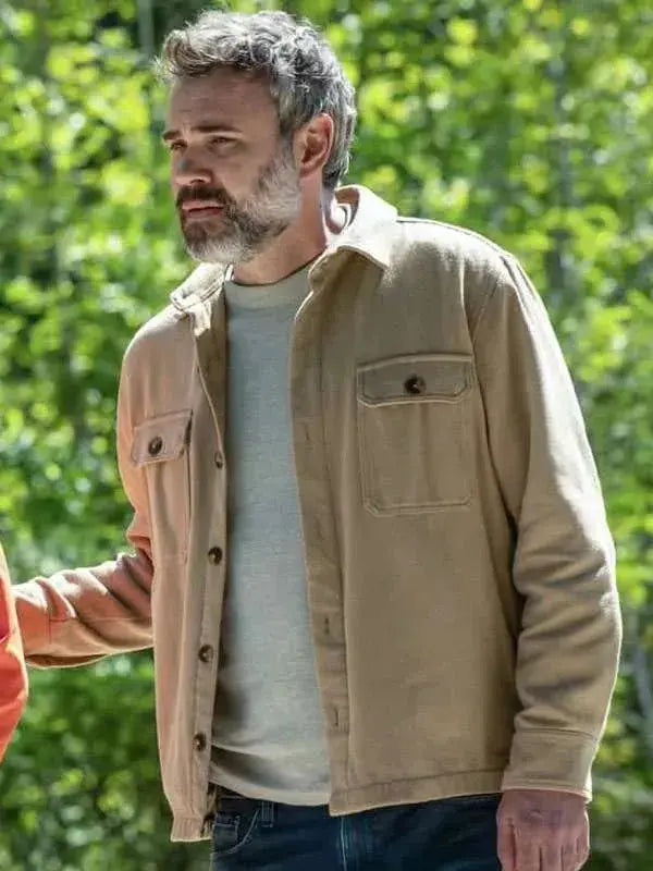 Rossif Sutherland Murder In a Small Town Beige Jacket WorthVee