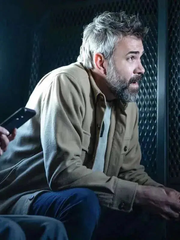 Rossif Sutherland Murder In a Small Town Beige Jacket WorthVee