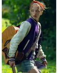 Run Away 2026 Ellie de Lange Purple Varsity Jacket WorthVee