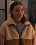 Run Away S01 Ellie Henry Colorblock Fleece Jacket