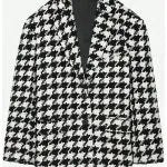 Running Point S01 Isla Gordon HoundstoothTweed Blazer