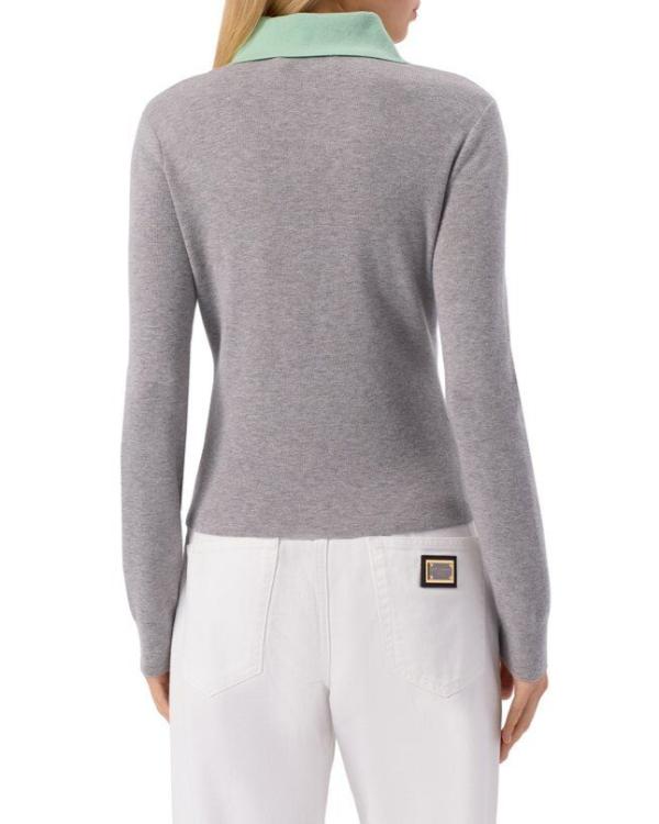 Running Point S02 Brenda Song Grey Wool Cardigan WorthVee