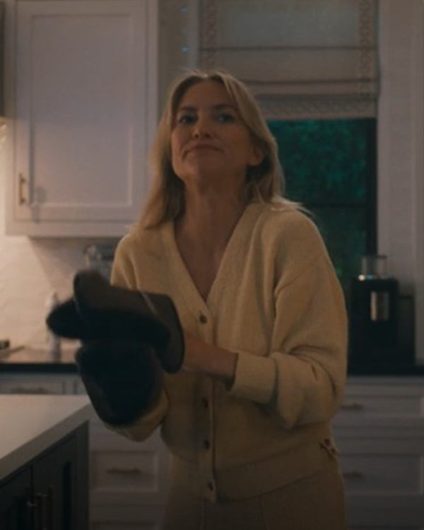 Running Point S02 Kate Hudson Beige Cardigan WorthVee
