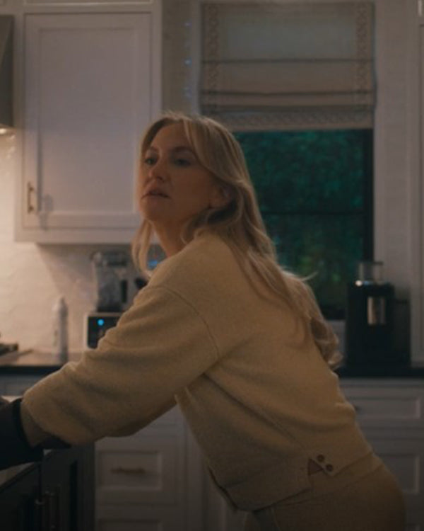 Running Point S02 Kate Hudson Beige Cardigan WorthVee
