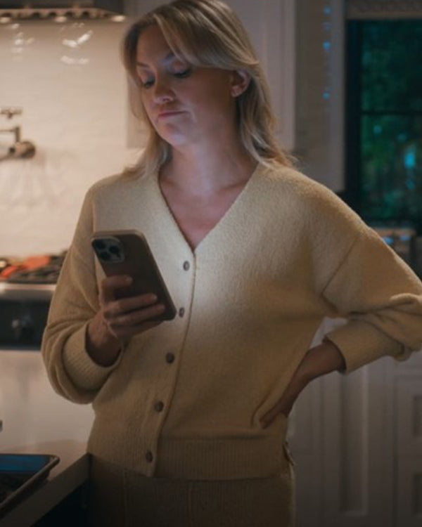 Running Point S02 Kate Hudson Beige Cardigan WorthVee