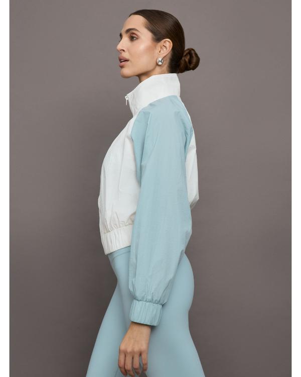 Running Point S02 Kate Hudson Colorblock Windbreaker Jacket WorthVee