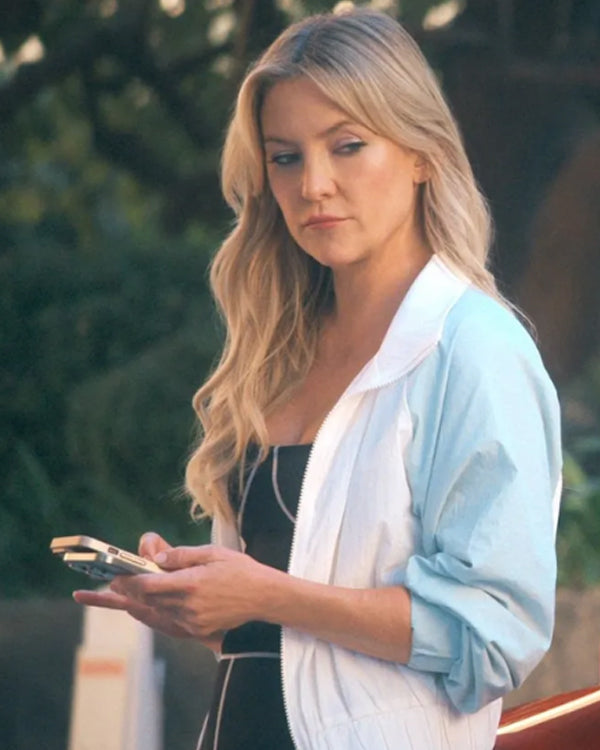 Running Point S02 Kate Hudson Colorblock Windbreaker Jacket WorthVee