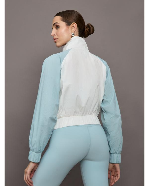 Running Point S02 Kate Hudson Colorblock Windbreaker Jacket WorthVee