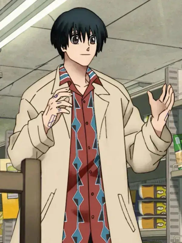 Sakamoto Days Yoichi Nagumo Beige Wool Coat WorthVee