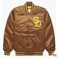 San Diego Padres Brown Bomber Jacket Clanton Jacket
