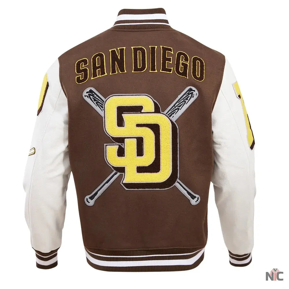 San Diego Padres Mashup Varsity Jacket Clanton Jacket