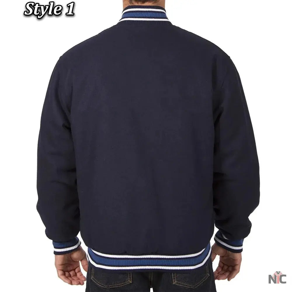 San Diego Padres Navy Blue Wool Jacket Clanton Jacket