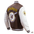 San Diego Padres Retro Classic Rib Wool Varsity Jacket Clanton Jacket