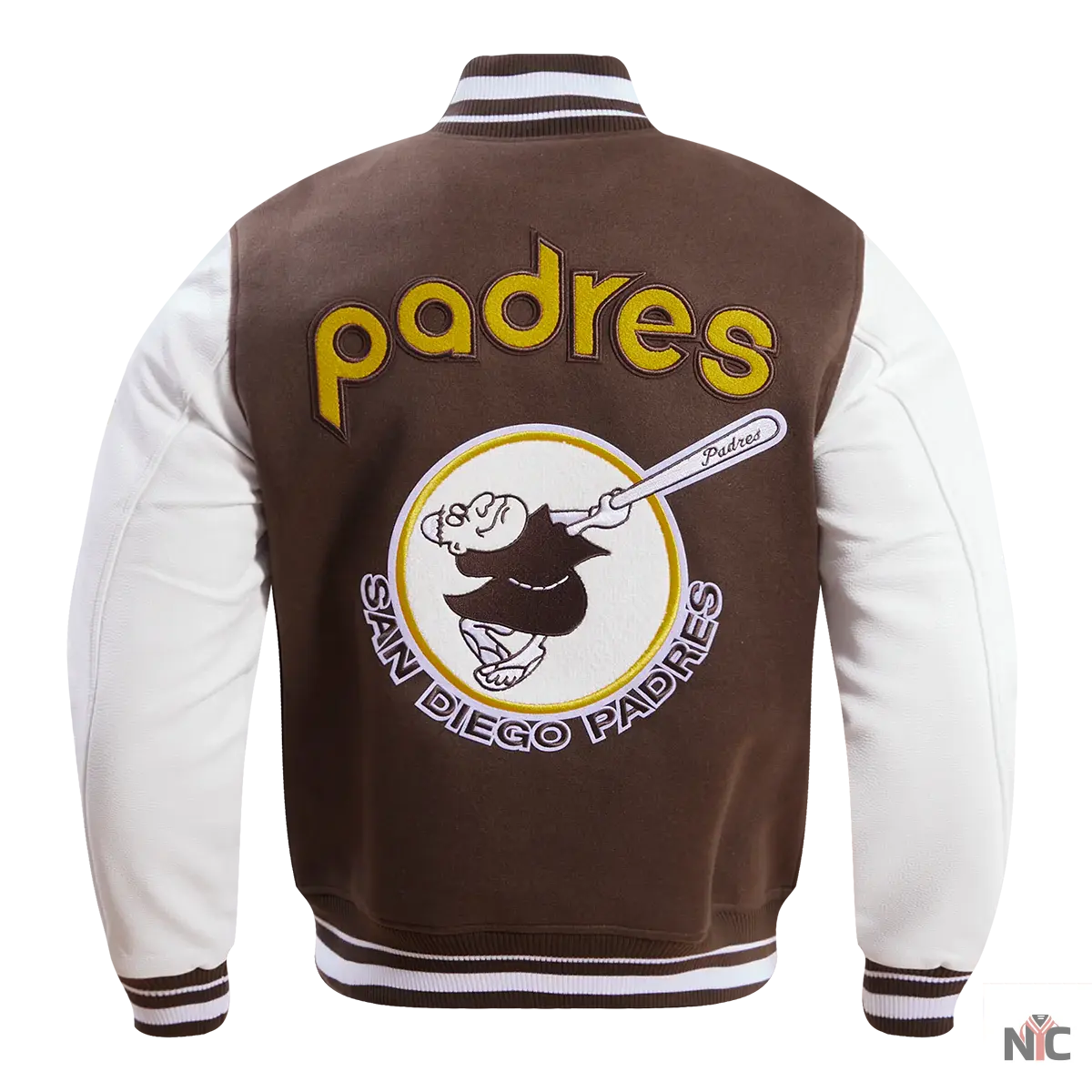 San Diego Padres Retro Classic Rib Wool Varsity Jacket Clanton Jacket