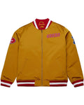 San Francisco 49ers Gold Heavyweight Full-Zip Satin Jacket