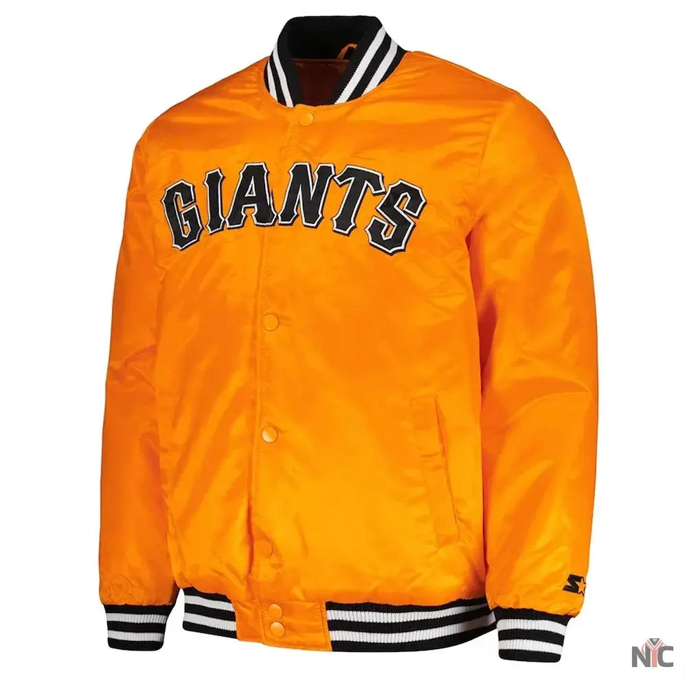 San Francisco Giants Cross Bronx Fashion Jacket Clanton Jacket