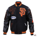 San Francisco Giants Mash Up Logo Varsity Jacket Clanton Jacket