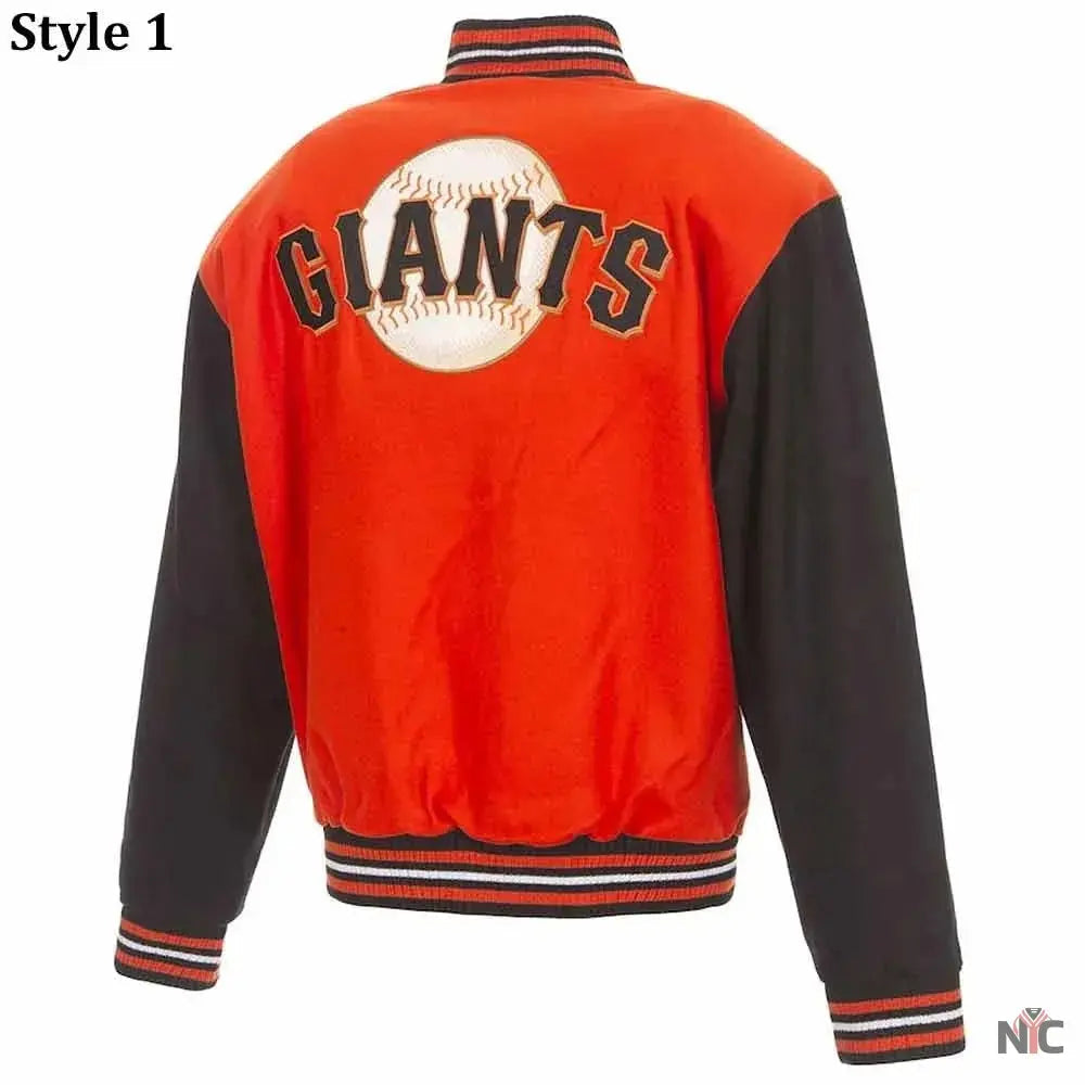 San Francisco Giants Varsity Wool Jacket Clanton Jacket