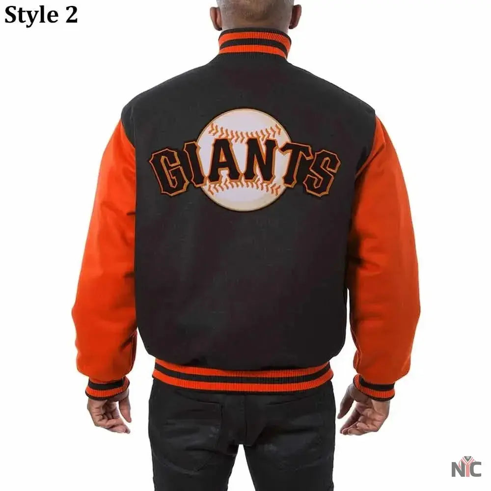 San Francisco Giants Varsity Wool Jacket Clanton Jacket