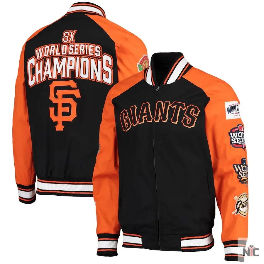 San Francisco Giants World Series Champions Jacket Clanton Jacket