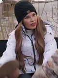 Real Housewives of SL City S06 Britani Bateman White Spatter Jacket USA Jackets