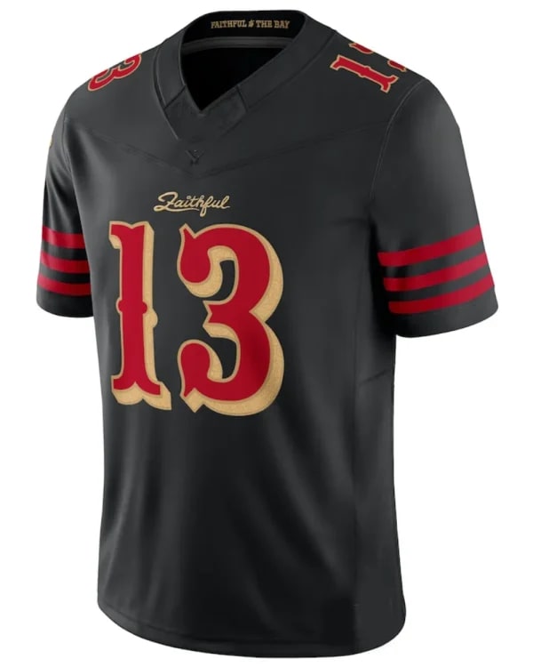 San Francisco 49ers Brock Purdy Rivalries Jersey WorthVee