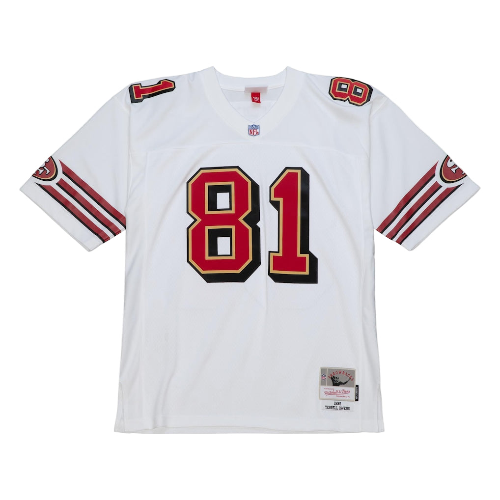 San Francisco 49ers Terrell Owens Mitchell & Ness Legacy jersey WorthVee