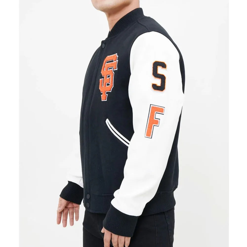San Francisco Giants Letterman Full-Zip Jacket WorthVee