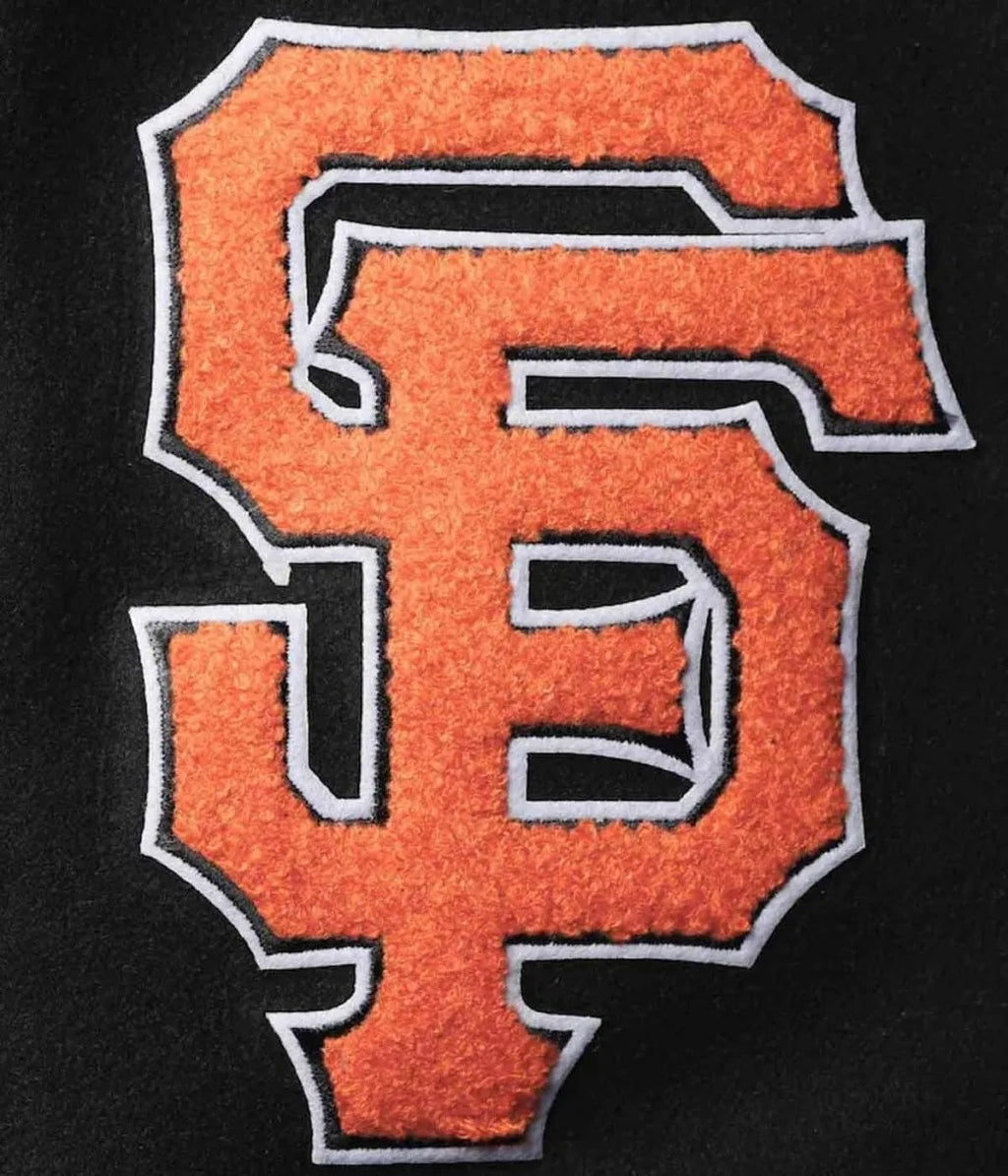 San Francisco Giants Letterman Full-Zip Jacket WorthVee