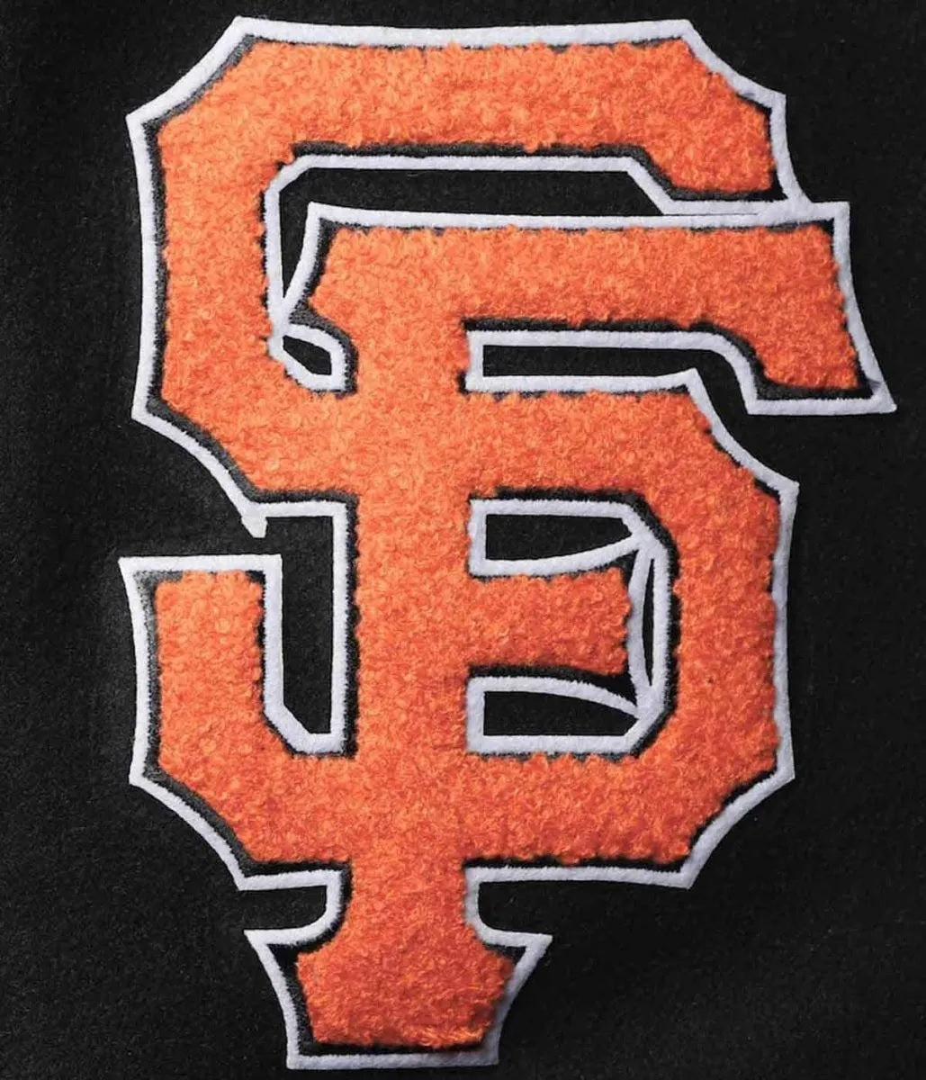 San Francisco Giants Letterman Full-Zip Jacket WorthVee