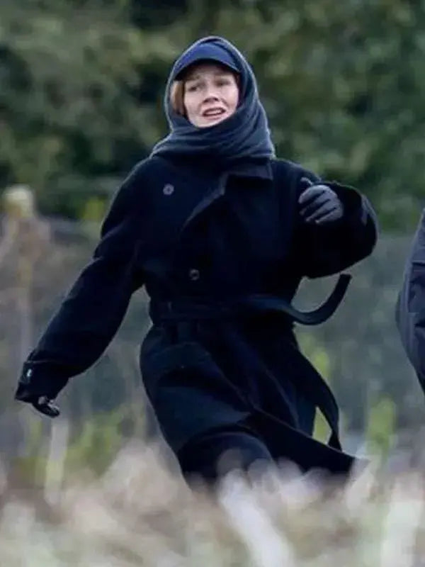 Sandra Hüller Project Hail Mary Black Coat WorthVee