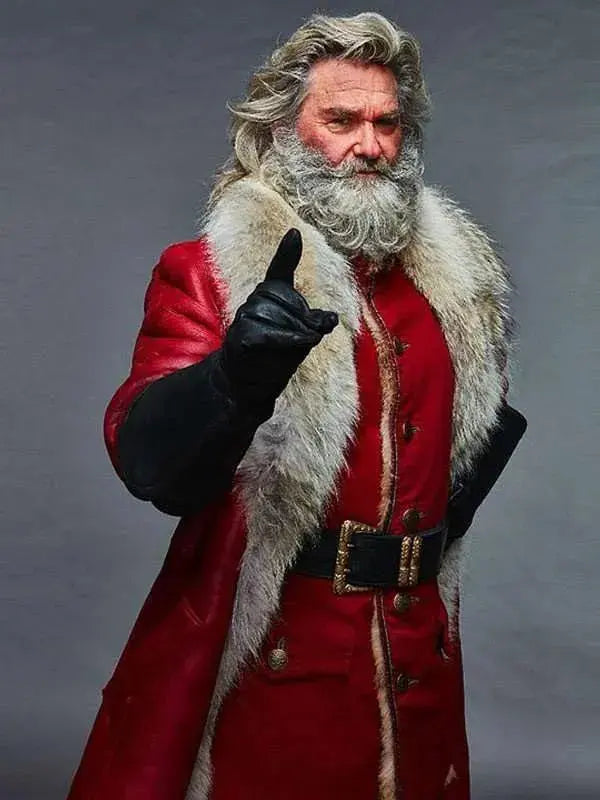 Santa Claus The Christmas Chronicles Shearling Fur Coat WorthVee