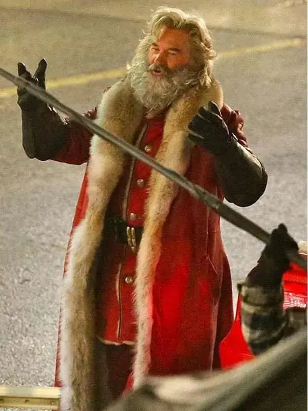 Santa Claus The Christmas Chronicles Shearling Fur Coat WorthVee