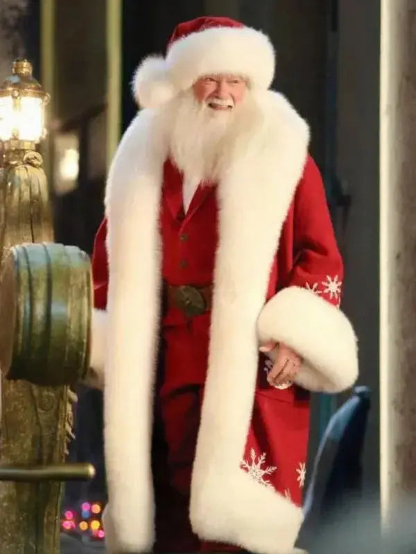 Santa The Man With The Bag 2025 Red Coat WorthVee