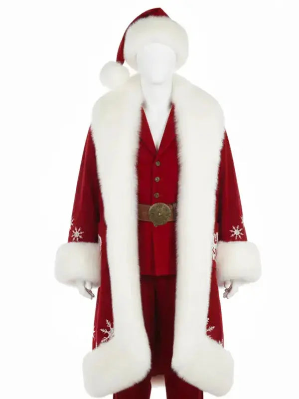 Santa The Man With The Bag 2025 Red Coat WorthVee