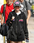 Sarah Sherman Philadelphia 2025 Black Hoodie Clanton Jacket